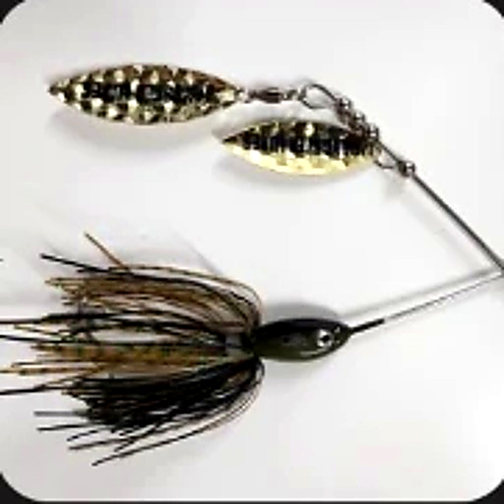 Terminate spinnerbait in Green/ Black by Gangster Lures