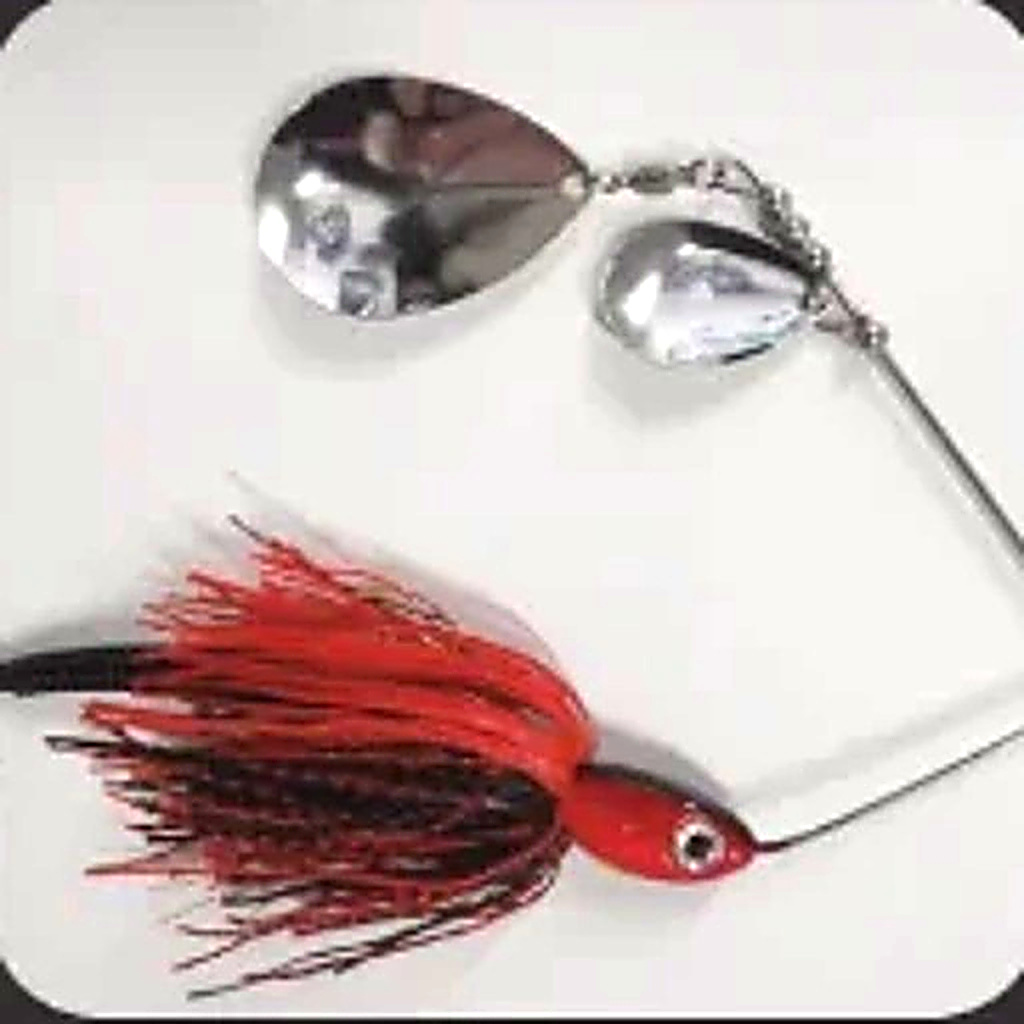 Bidgee Bait Red/ Black with Nickel