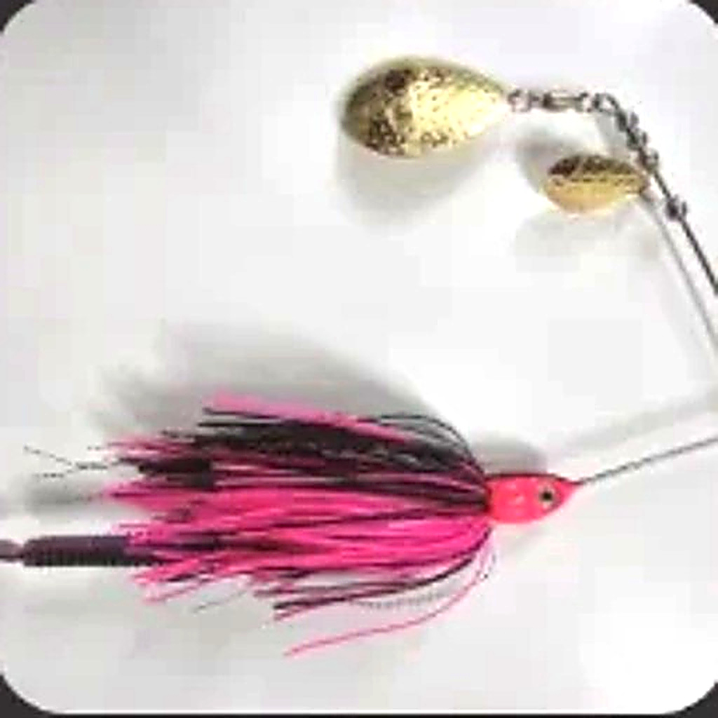 Bidgee Bait Black/ Pink in Brass