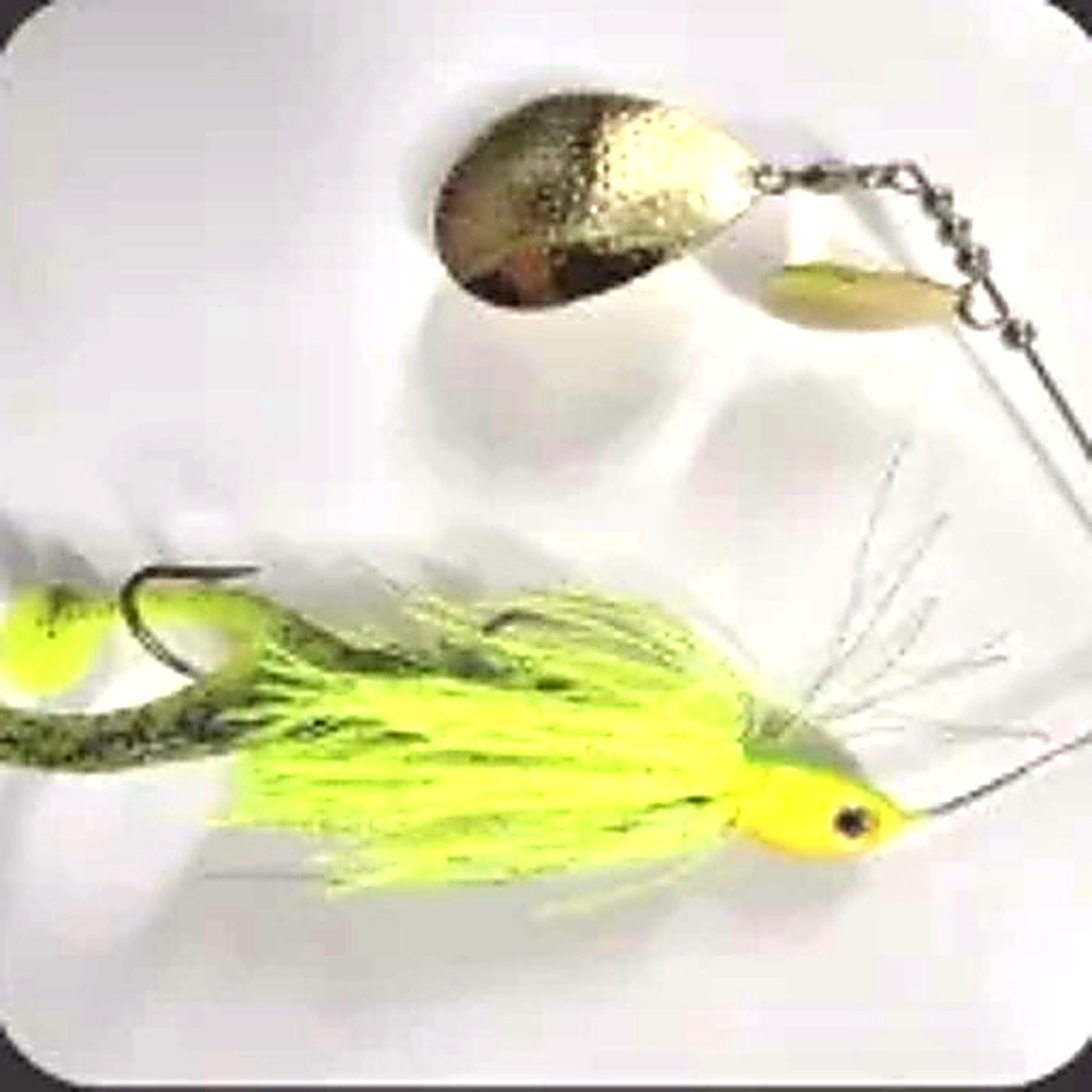 Mother Frogger Yellow/ Green in Brass