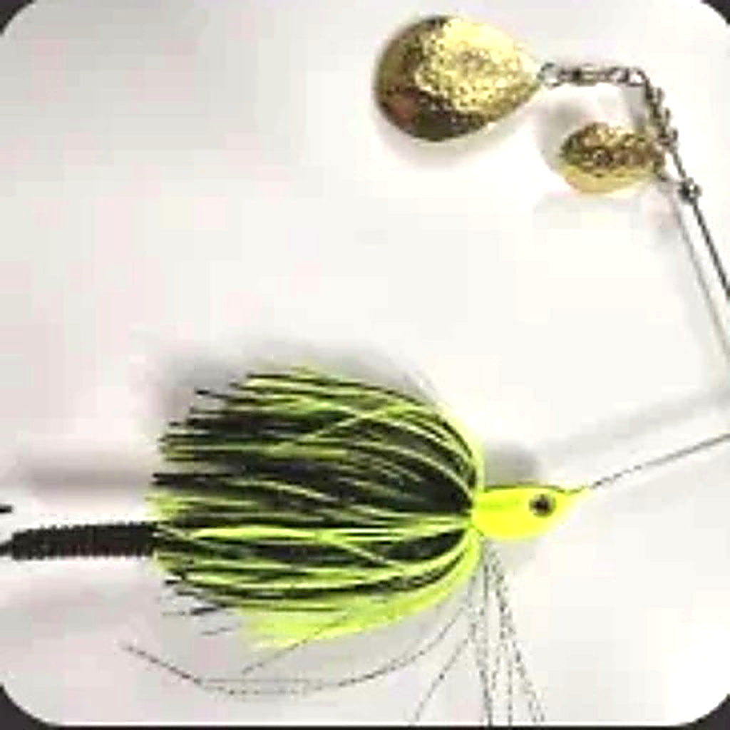 Bidgee Bait Black/ Yellow in Brass