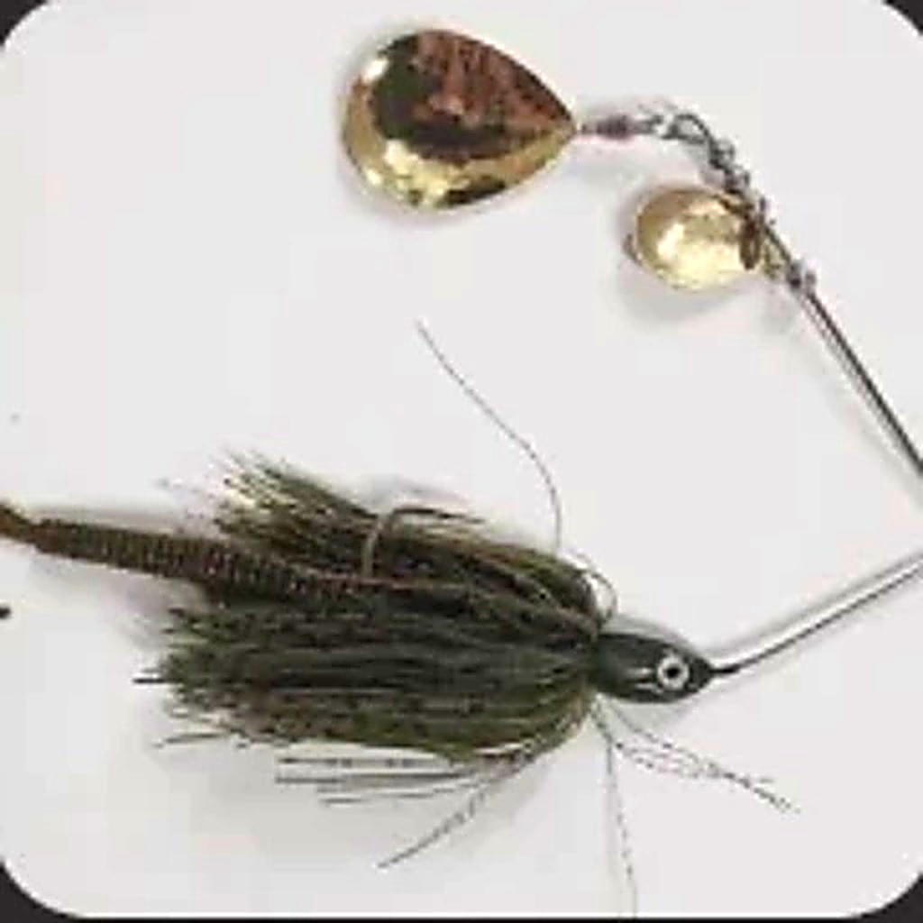 Bidgee Bait Green/ Black with Brass